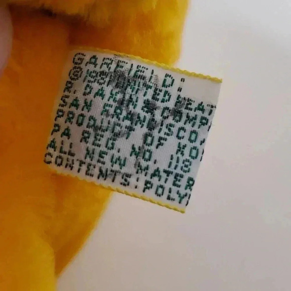 Vintage 1981 Garfield Sitting Stuffed Plush - Picture 8 of 10